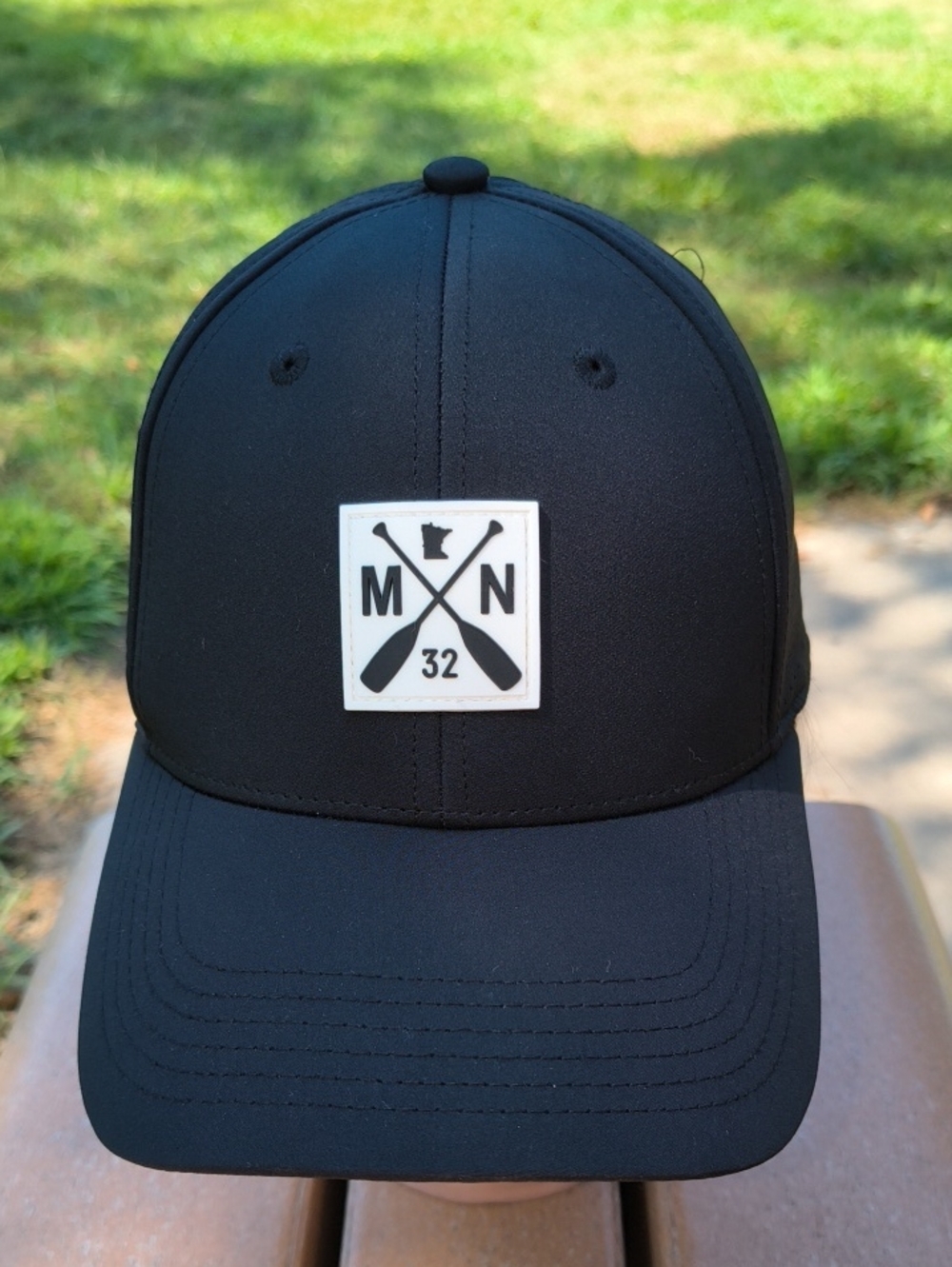Sota Clothing Break Point Dri-Fit Rubber Patch Strap-on Cap Hat OSFM